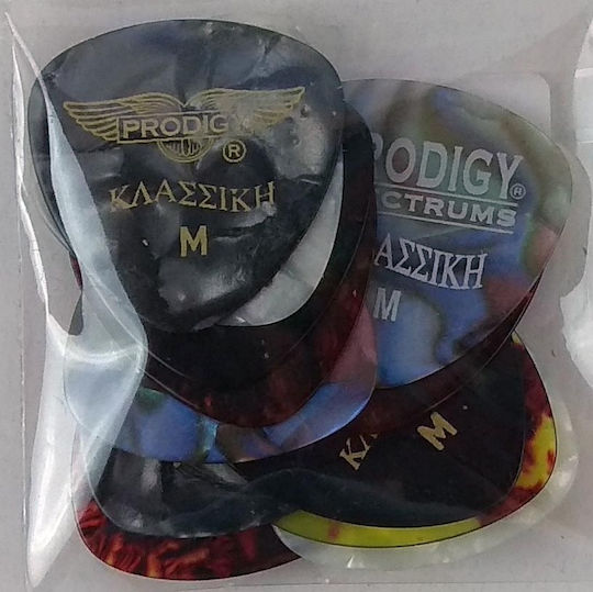 Prodigy Picks Bouzouki Classic Medium Thickness 0.71mm Set 12pcs