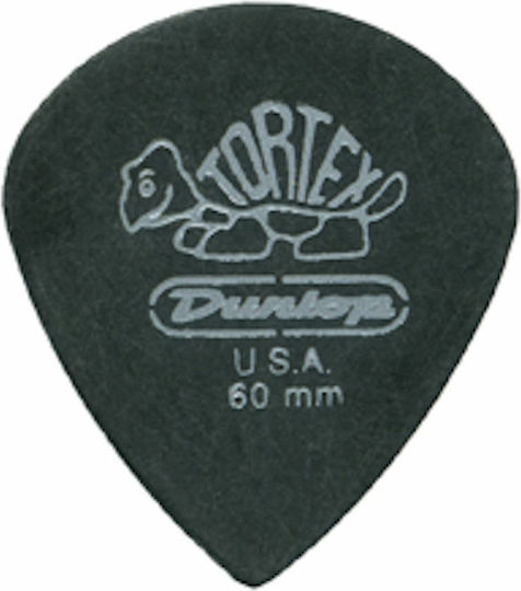 Dunlop Pick Guitar Tortex Pitch Black Jazz III Thickness 0.60mm Packaging 1pcs
