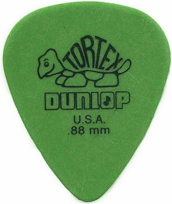 Dunlop Guitar Pick Tortex Standard Thickness 0.88mm 1pc