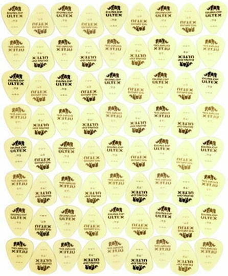 Dunlop Picks Guitar Ultex Standard Pick Thickness 1mm Set 6pcs