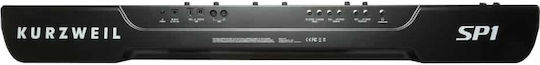 Kurzweil Electric Stage Piano SP1 with 88 Weighted Keys and Connection with Headphones and Computer Black