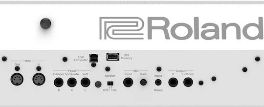 Roland Electric Stage Piano FP-90X with 88 Weighted Keys Built-in Speakers and Connection with Headphones and Computer White