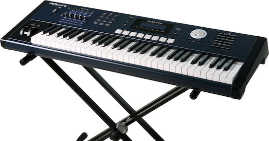 Kurzweil Electric Stage Piano PC-3LE6 with 61 Semi-Weighted Keys and Connection with Headphones and Computer Black