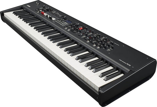 Yamaha Electric Stage Piano YC73 with 73 Weighted Keys Built-in Speakers and Connection with Headphones and Computer Black