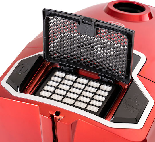 Juro-Pro Malta Aspirator 800W cu sac 3lt Roșie