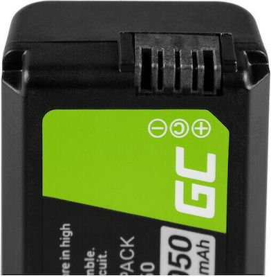 Green Cell Baterie aparat foto FW50 Litiu-Ion (Li-Ion) 1050mAh Compatibilă cu Sony