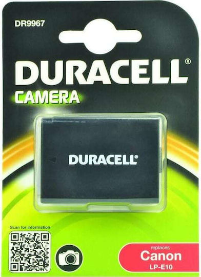 Duracell Μπαταρία Φωτογραφικής Μηχανής DR9967 Ιόντων-Λιθίου (Li-ion) 1020mAh Συμβατή με Canon