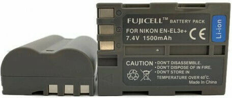 Fujicell Kamera Batterie EN-EL3e Lithium-Ionen (Li-Ion) Kompatibel mit Nikon