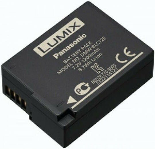 Panasonic Μπαταρία Φωτογραφικής Μηχανής DMW-BLC12E Ιόντων-Λιθίου (Li-ion) 1200mAh