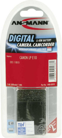 Ansmann Baterie aparat foto A-Can LP E10 Litiu-Ion (Li-Ion) 1000mAh Compatibilă cu Canon