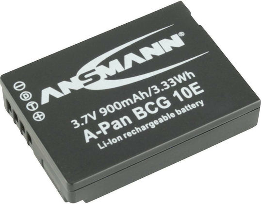 Ansmann Батерия за фотоапарат A-Pan DMW-BCG10 5044593 Литиево-йонни (Li-Ion) 900mAh Съвместима с Panasonic