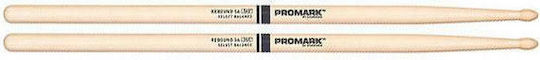 Promark 5A Rebound Hickory Drumstick with Wooden Acorn Head