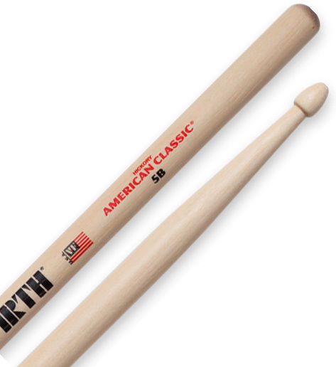 Vic Firth Hickory Bețe Tobe American Classic cu Vârf de Formă Picătură