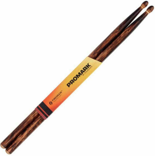 Promark Hickory Палчици Барабани Classic Firegrain 5B с Форма на Връх Овален