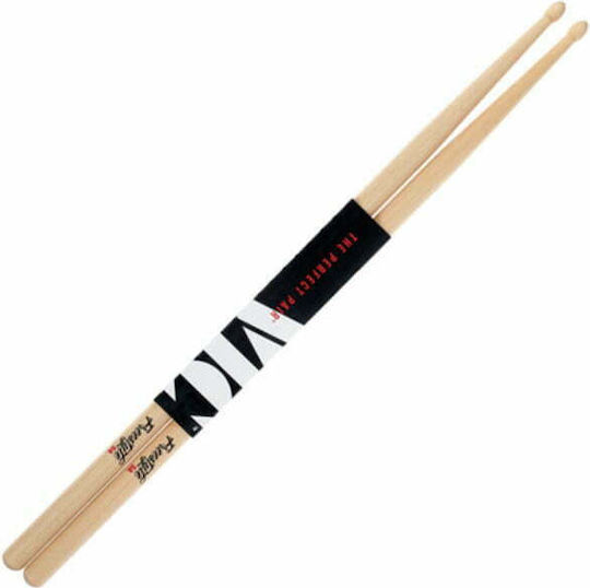 Vic Firth Hickory Drumsticks Drums American Concept Freestyle 5A with Tip Shape Drop