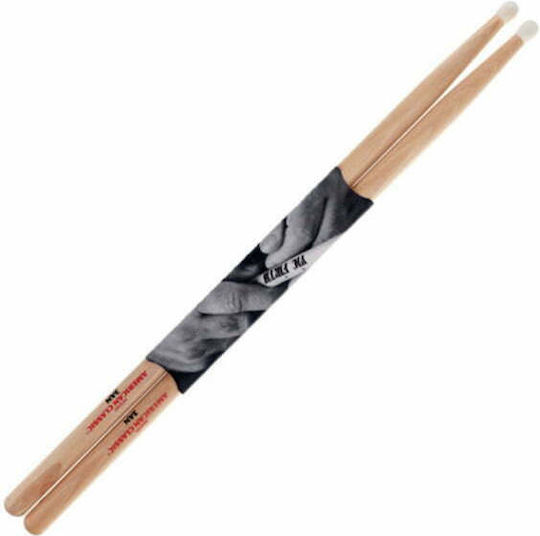 Vic Firth Hickory Палчици Барабани American Classic 3A с Форма на Връх Барел