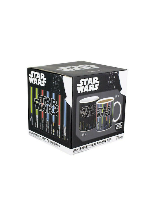 Paladone Star Wars - Lightsaber Heat Change Mug from Porcelain Black 300ml