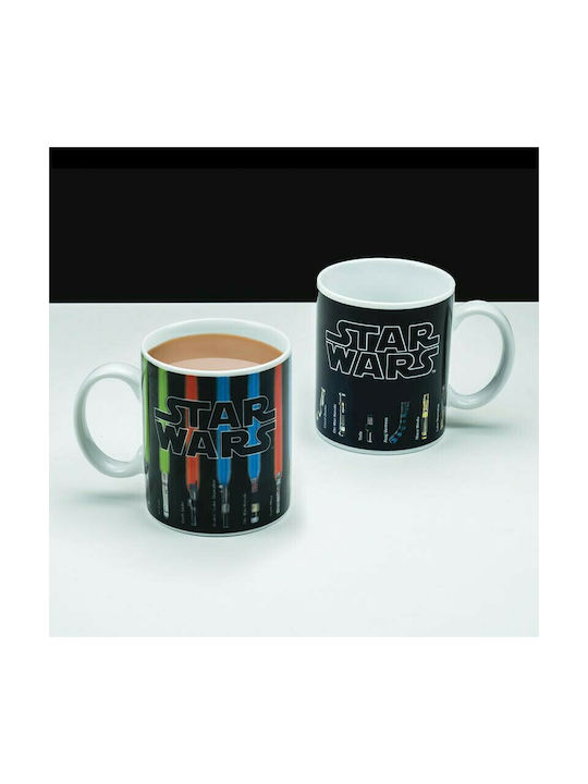 Paladone Star Wars - Lightsaber Heat Change Mug from Porcelain Black 300ml