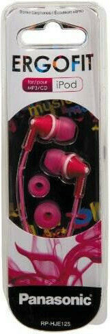 Panasonic In-ear headphones In Ear RP-HJE125 Pink