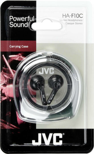 JVC In-ear headphones Earbuds HA-F10C Black