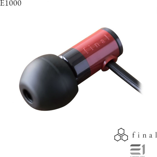 Final Audio Ohrhörer In Ear E1000 Rot