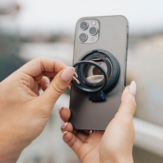 STM MagLoop Ring Holder Κινητού σε Μαύρο χρώμα