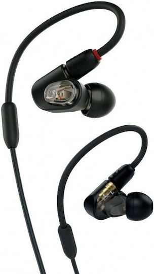 Audio Technica Ακουστικά Ψείρες In Ear ATH-E50 Μαύρα