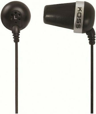 Koss Căști În ureche Plug Negru