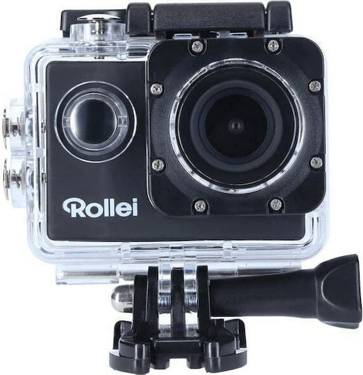 Rollei 4s Plus Action Camera 4K Ultra HD Υποβρύχια και Wi-Fi Μαύρη