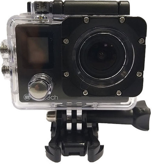 Lamtech LAM021615 Action Camera 4K Ultra HD Underwater (with Case) and Wi-Fi Black