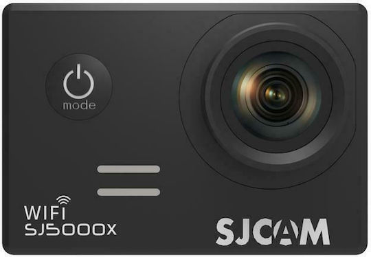 SJCAM SJ5000X Action Camera 4K Ultra HD Underwater with Case Standard with 2 Inch Screen and Wi-Fi Black
