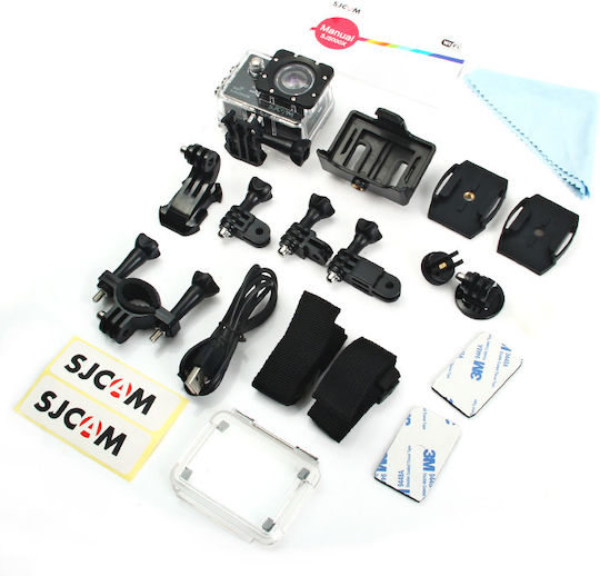 SJCAM SJ5000X Action Camera 4K Ultra HD Underwater with Case Standard with 2 Inch Screen and Wi-Fi Black