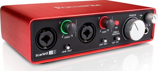 Focusrite Scarlett 2i2 3rd Gen | Skroutz Romania