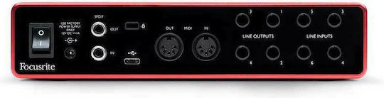 Focusrite Scarlett 8i6 3rd Gen | Skroutz Romania