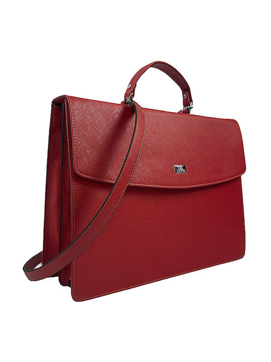 Professionelle Herren Tasche Rot