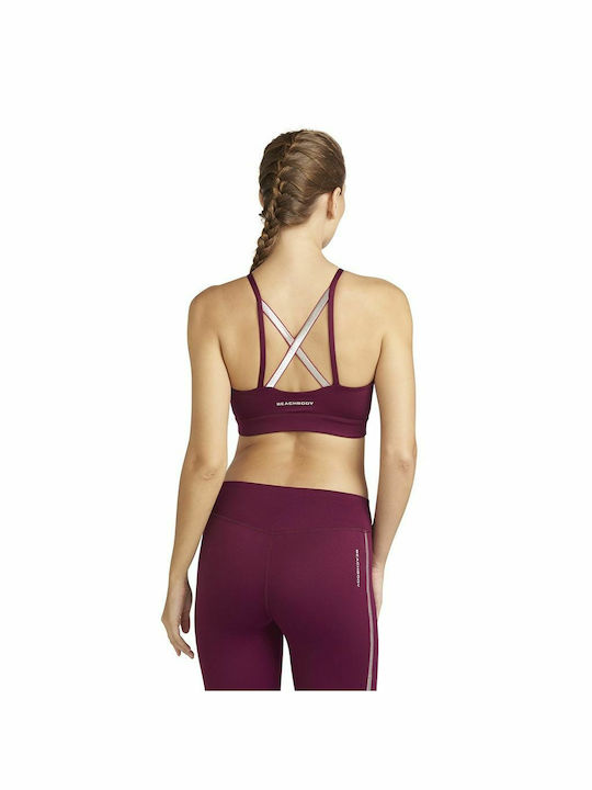 Beachbody Women's Sports Bra without Padding Burgundy