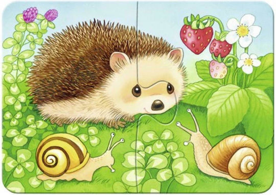 Kinderpuzzle Tiere im Garten für 2+ Jahre alt+ Jahre 20pcs Ravensburger