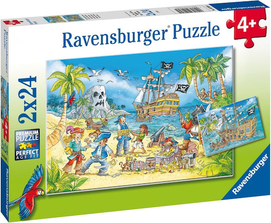 Kinderpuzzle Piraten für 4+ Jahre+ Jahre 48pcs Ravensburger