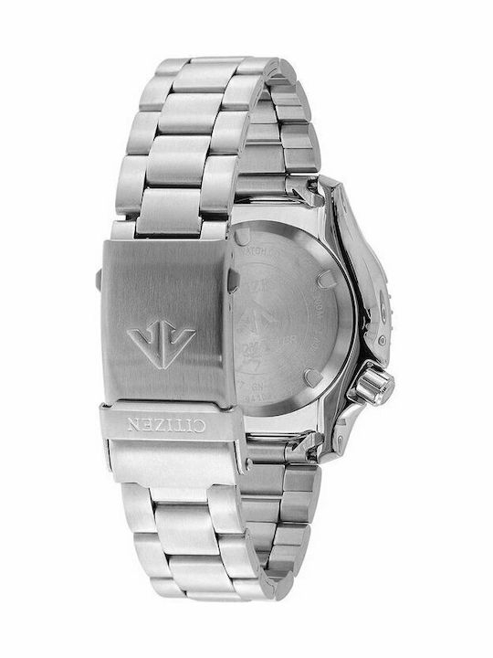 Citizen Promaster Men's Watch 42mm Automatic with Silver Metal Bracelet