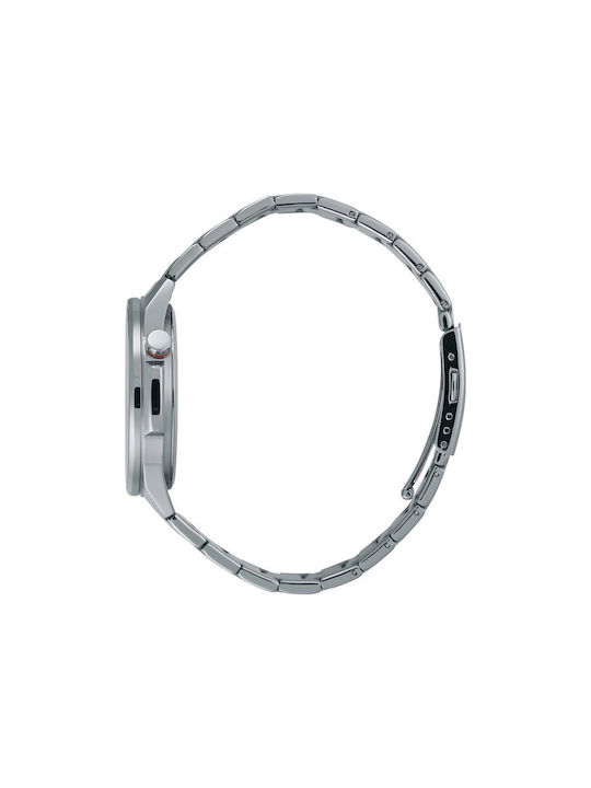 Casio Edifice Premium Ceas Cronograf Solar cu Argintiu Brățară metalică