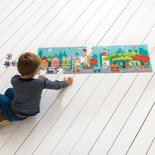 Puzzle pentru Copii City pentru 5+ ani+ Ani 100buc Scratch Europe