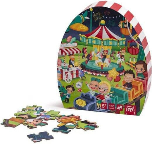 Kids Puzzle The World of Luna Park for 4+ years old+ Years 100pcs Eureka