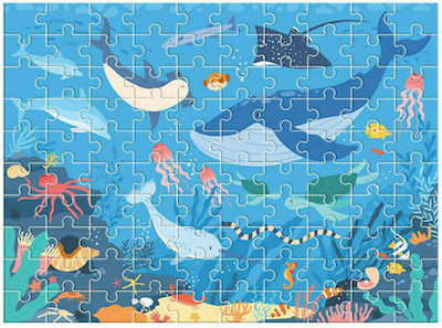 Kids Puzzle Sea Animals for 6++ Years 100pcs Luna