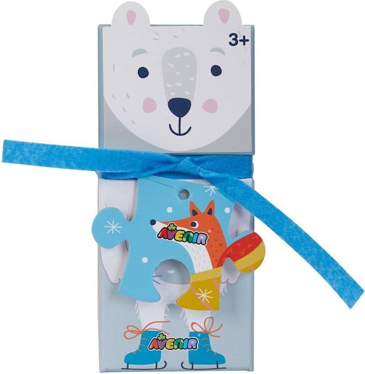 Παιδικό Puzzle Πολική Αρκούδα για 3+ Ετών 28pcs Avenir