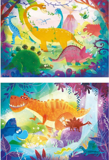 Παιδικό Puzzle Funny Dinos για 3+ Ετών 20pcs Clementoni