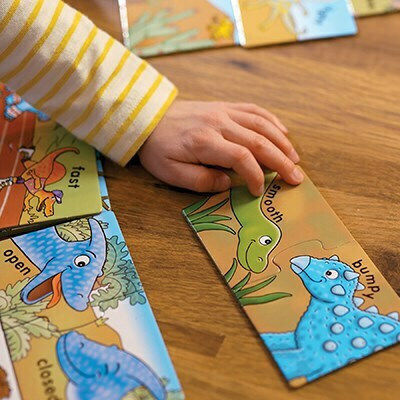 Παιδικό Puzzle Αντίθετοι Δεινόσαυροι για 3+ Ετών 20pcs Orchard