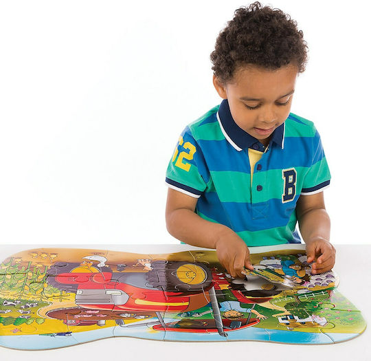Παιδικό Puzzle Big Tractor για 3+ Ετών 25pcs Orchard