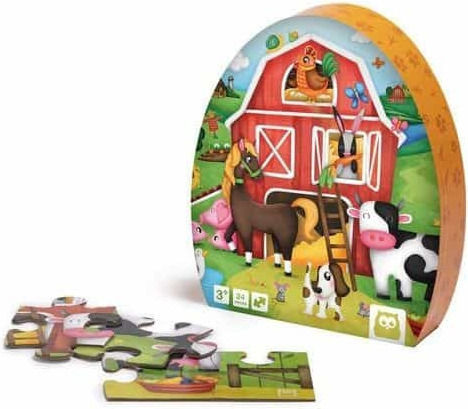 Puzzle pentru Copii Lumea Fermei pentru 4+ ani+ Ani 24buc Eureka