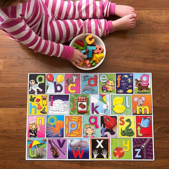 Παιδικό Puzzle Big Alphabet για 3+ Ετών 26pcs Orchard