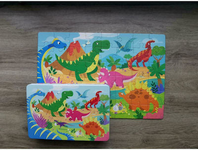 Παιδικό Puzzle Dinosaurs 48pcs για 3+ Ετών Apli Kids